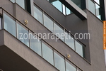 балконски парапети от алуминии и стъкло по поръчка