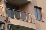 парапети за балкони от алуминии и стъкло по поръчка